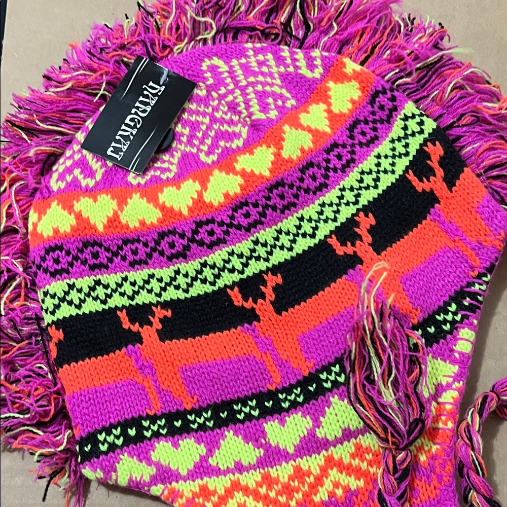 Colorful  Knit Hat